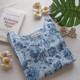 Cotton Printed Straight Kurta for Women