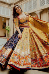 Latest Heavy Flair With Gamthi Work Chaniya Choli For Dandiya Night