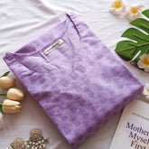 Lavender Sweetheart Kurta - Daily Essential