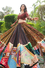 Navratri Special Gujarati Style Heavy Flair Chaniya Choli