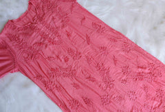 Nayaab Rose Pink Pure Chanderi Premium Kurta