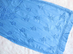 Aayat Blue Cotton Kurta