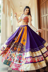 Latest Heavy Flair Chaniya Choli For Garba