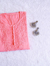 Aayat Rose Pink Cotton Kurta