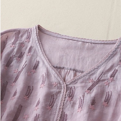 Pure Cotton Embroidered Womens Top