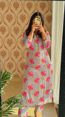 Kumudini Lace Suit Set - Sukoon 3.0 (Slim Fit)