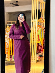 Eggplant Elegance Suit Set