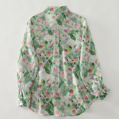 Pure Cotton Printed Full Sleeve Casual Shirt