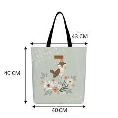 Eco-Friendly Canvas Tote Bag – Sustainable Reusable Shopping, Travel, Beach & Everyday Wide Tote (rPET)