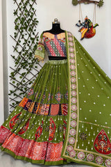 Real Mirror Work With Kodi Work Chaniya Choli For Garba Night