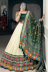 Ready To Wear Patola Print chaniya Choli For Garba Night