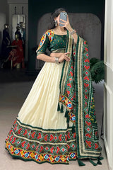 Ready To Wear Patola Print chaniya Choli For Garba Night