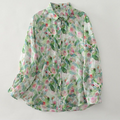 Pure Cotton Printed Full Sleeve Casual Shirt