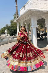 Rajasthani Style Printed Navratri Chaniya Choli