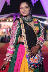 Digital Print Multi Color Chaniya Choli For Navratri Festival