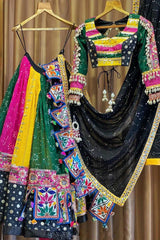 Digital Print Multi Color Chaniya Choli For Navratri Festival