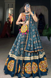 Navratri Special Bandhani Print Chaniya Choli
