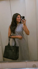 Chic Aqua-Toned Suit Set with Modern Style