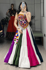 Colorful Traditional Chaniya Choli for Garba Nights 2025