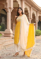 Haldi Ready Suit Set (3 Piece)