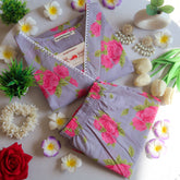 Kumudini Lace Suit Set - Sukoon 3.0 (Slim Fit)