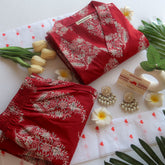 Rosewood Bloom Suit Set - Raahat 5.0