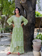 Saheli Modal Chikankari Kurti Sets