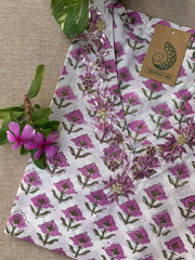 "Anmol" Hand Work Embellished Cotton kurta