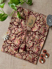 "Suri" Hand Block Printed Tassel Cotton kurta - Big Size