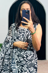 Georgette Gown Saree