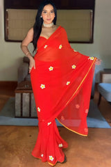 Introducing Our Exquisite Ready To Wear Silk Saree
