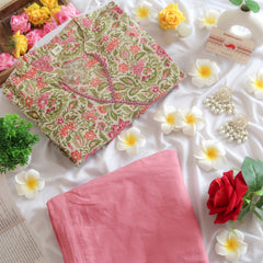 Blush Pink Vibes Suit Set