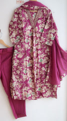 Purple Blossom Symphony Suit Set - EOFY SALE