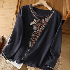 Pure Cotton Embroidered Womens Top