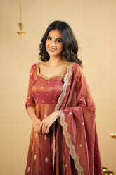 Cosmo Fabric Kurta Set with Fancy Neck and Full Sleeves