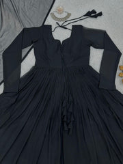 Elegant Faux Georgette Anarkali Sets