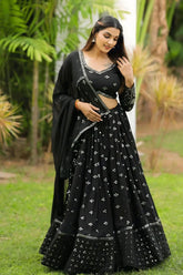 Black Chaniya Choli For Navratri