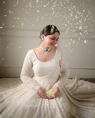 Elegant Faux Blooming Kurta Set