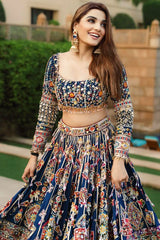 Multi Color Chaniya Choli For Garba