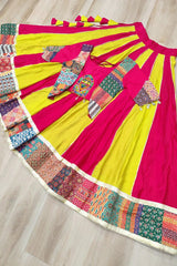 Multi Color Fully Stitched Chaniya Choli For Navratri