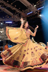 Gujarati Singer Kinjal Dave Heavy Flair Chaniya Choli For Navratri