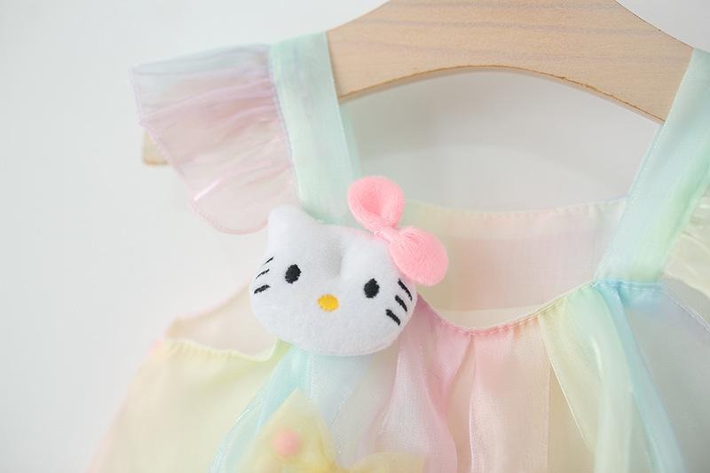 Candy Floss Bunny Baby Girls Cotton Blend Set – Cute Two-Piece Outfit