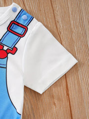Pocket Bear Little Baby Boys and Girls Romper – Soft Cotton Unisex One-Piece