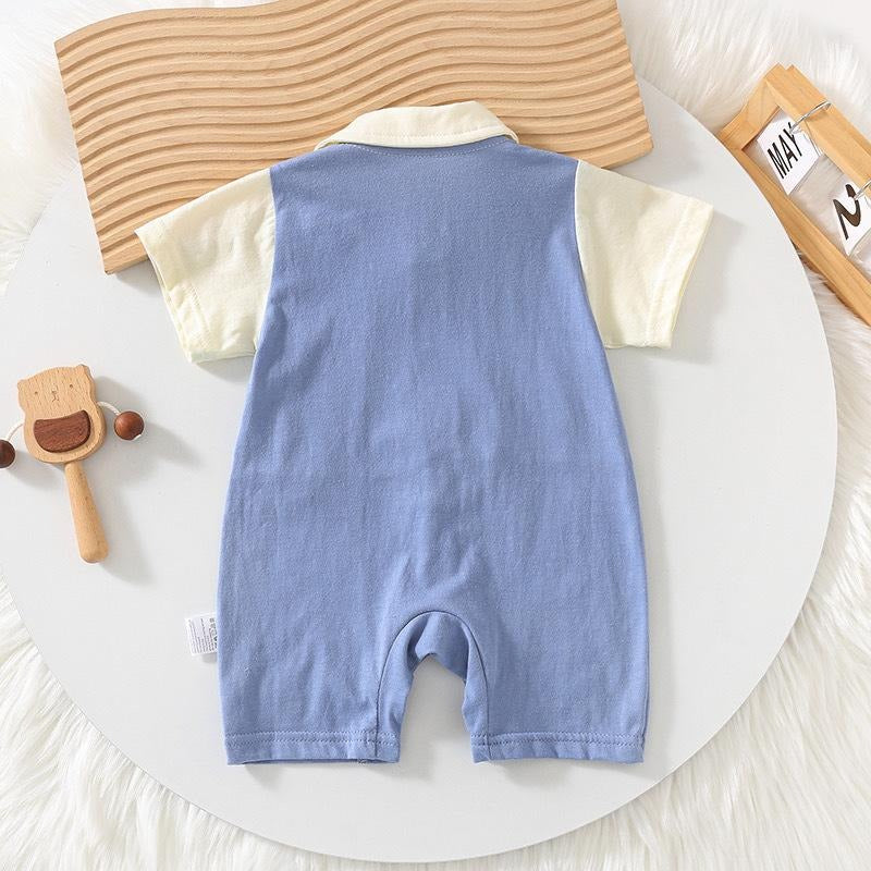 Vibrant Funky Baby Boys Jumpsuit – Soft Cotton, Trendy & Comfortable