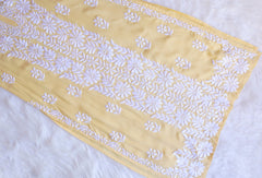 Zeina Pastel Yellow Long Modal Kurta