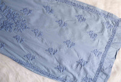 Aayat Grey Cotton Kurta