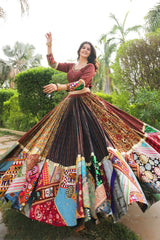 Navratri Special Gujarati Style Heavy Flair Chaniya Choli
