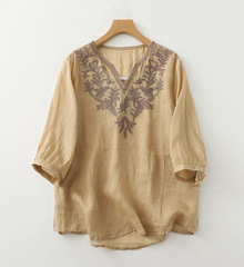 Embroidered Casual Wear Stylish Top