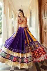 Latest  Heavy Flair Chaniya Choli For Garba