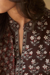 Sehra Farheen Bagru Kurta